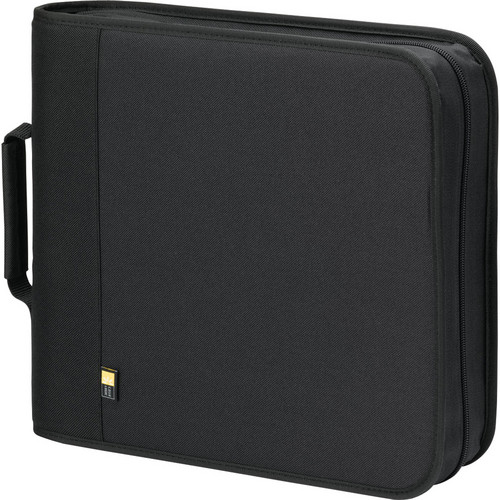 Case Logic 208-Disc Nylon CD / DVD Binder (Black)