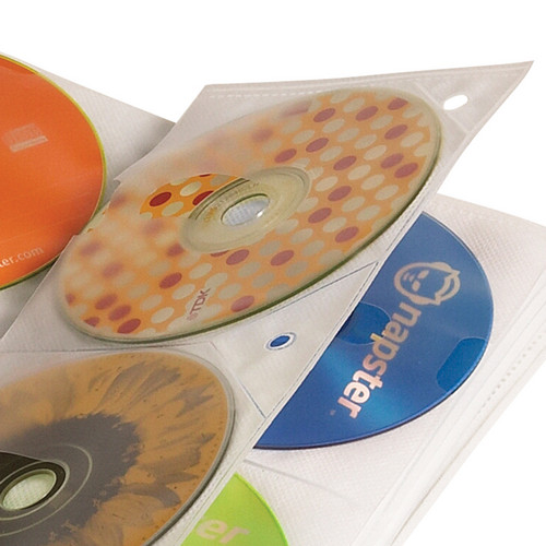 Case Logic 200 Disc Capacity CD ProSleeve Pages (White)