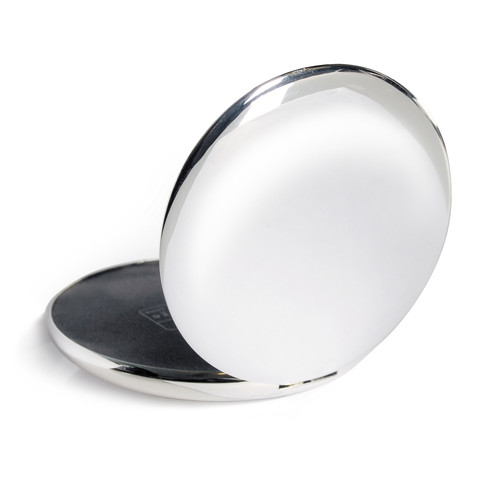 CTA Digital Compact Mirror 5000mAh External Battery Charger