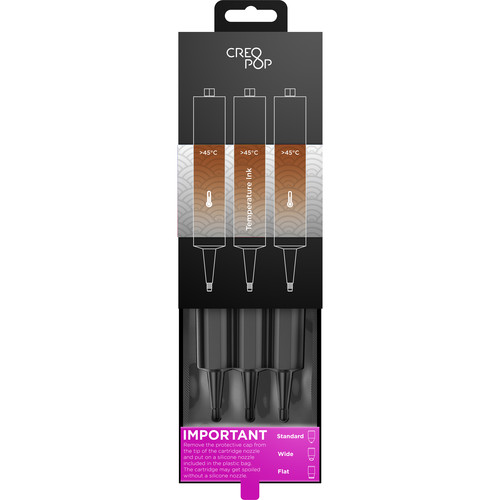 CreoPop Temperature Sensitive Ink 3-Pack (Brown)