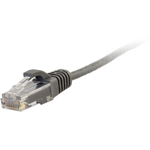 C2G RJ45 Male to RJ45 Male Cat 5e Slim Patch Cable (6', Gray)