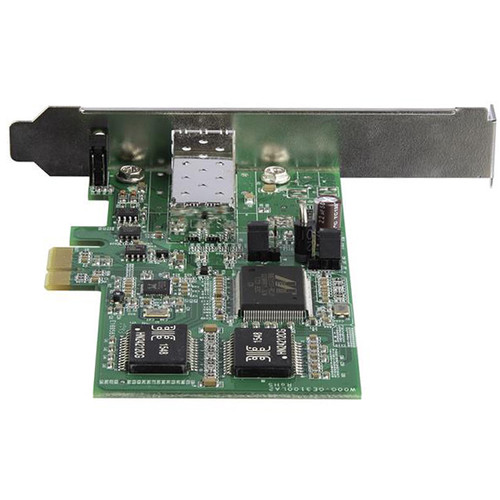 StarTech PEX1000SFP2 PCIe Gigabit Fiber Network Card with SFP