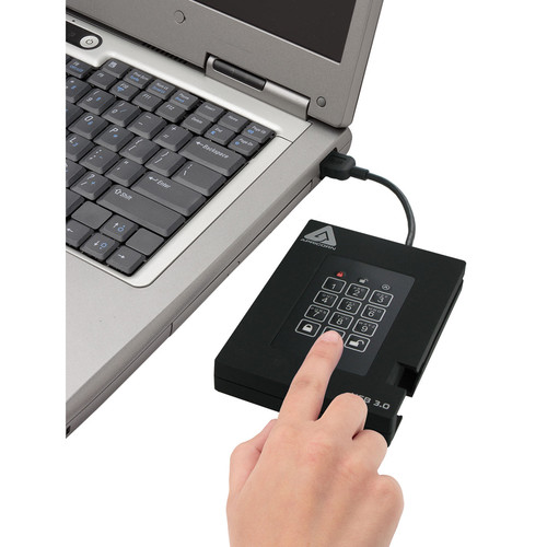 Apricorn 2TB Aegis Fortress FIPS 140-2 Level 2 Secure USB 3.0 Portable Drive