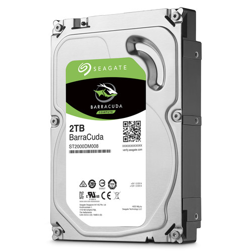 Seagate 2TB BarraCuda 7200 rpm SATA III 3.5" Internal HDD (Retail)