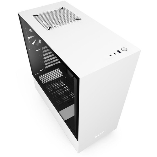 NZXT H510 Mid-Tower Case (Matte White)