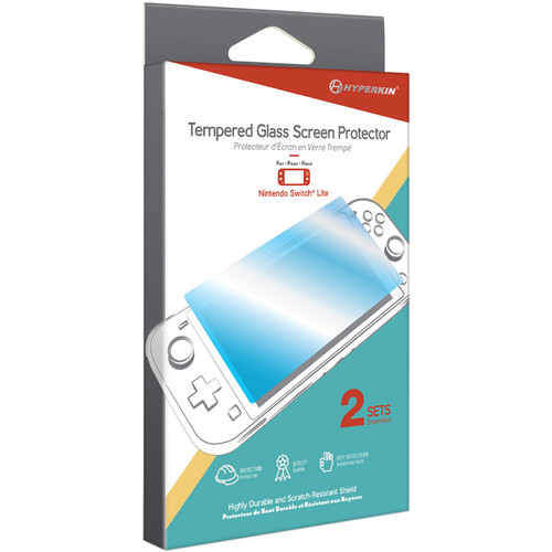 HYPERKIN Tempered Glass Screen Protector for Nintendo Switch Lite (2-Pack)