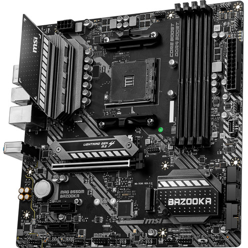 MSI MAG B550M Bazooka AM4 Micro-ATX Motherboard