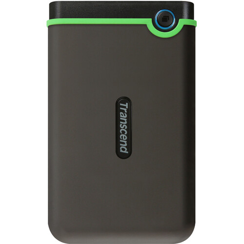 Transcend 4TB StoreJet M3 Type-C External HDD (Iron Gray)