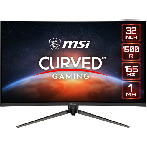 MSI Optix AG321CR 31.5" 16:9 Curved FreeSync Full HD 165 Hz VA Gaming Monitor
