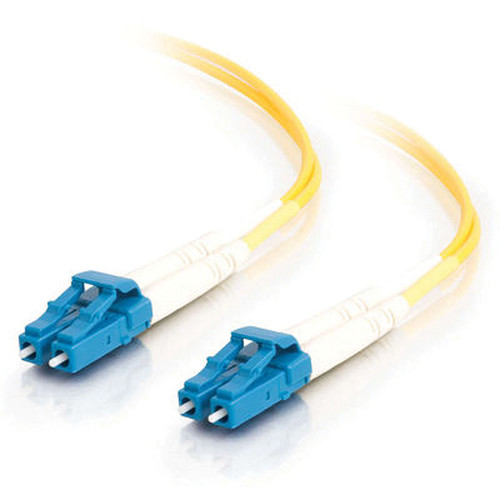 C2G 16.4' (5 m) LC/LC Duplex 9/125 Single Mode Fiber Patch Cable (Yellow)