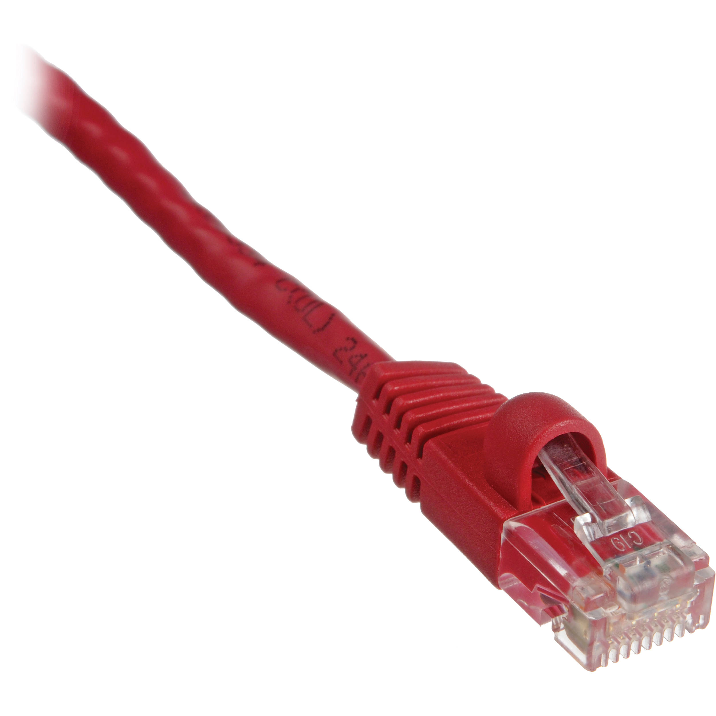 Comprehensive 25' (7.6m) Cat 6 550 MHz Snagless Patch Cable (Red)
