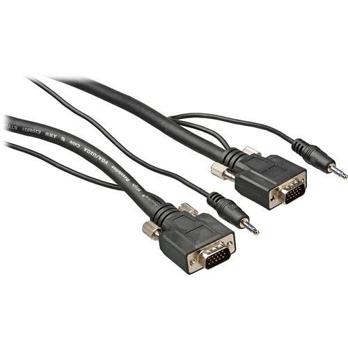 Comprehensive 35.0' (10.7 m) Pro AV/IT Series VGA with Audio HD15 pin Plug to Plug Cable