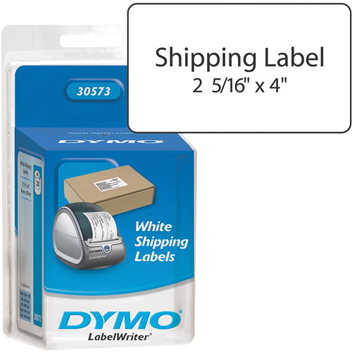 Dymo 30573 Blister Pack of White Shipping Labels (2-1/8 x 4")
