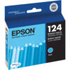 Epson 124 Moderate-Capacity Cyan Ink Cartridge