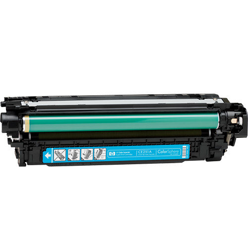 HP 504A Color LaserJet Cyan Print Cartridge