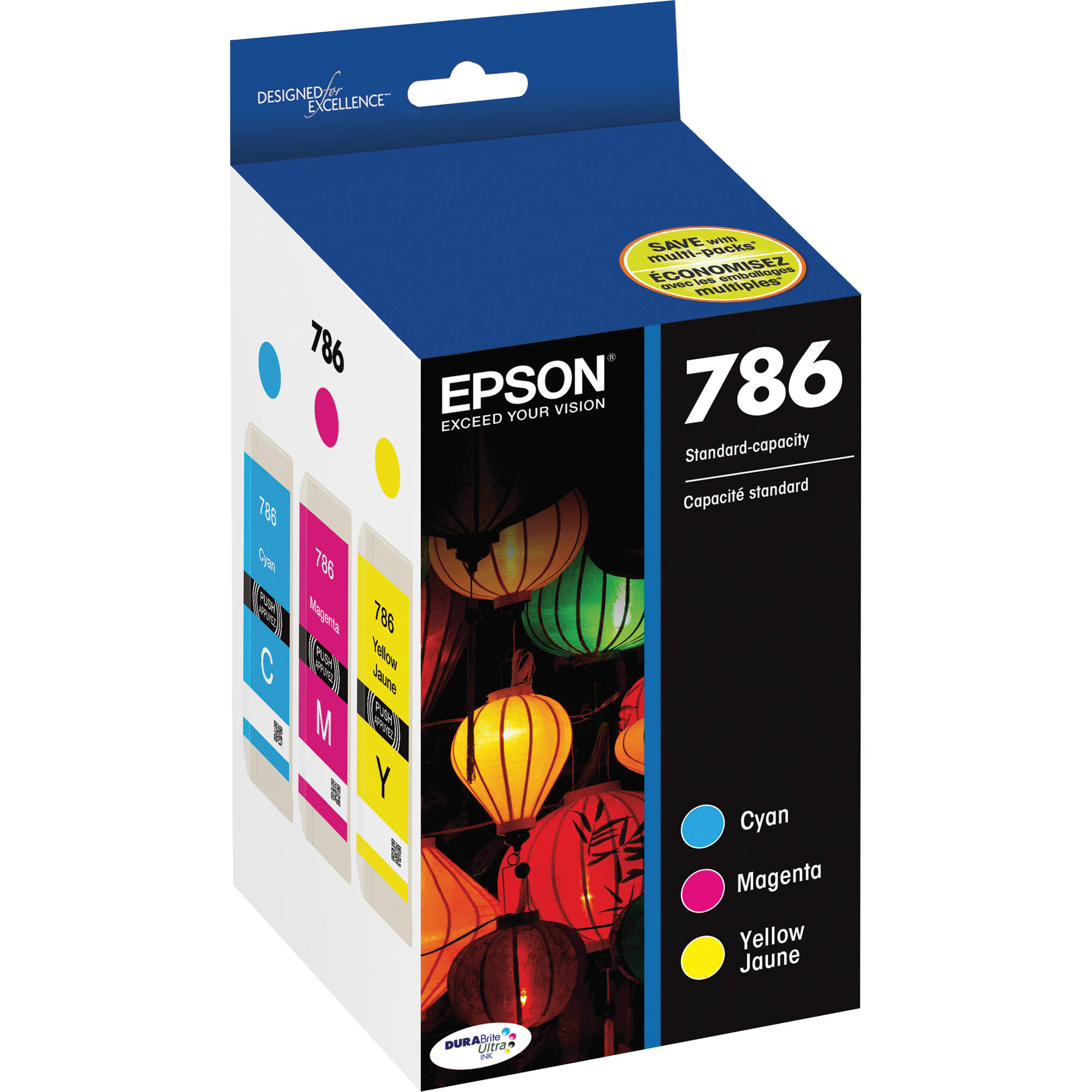 Epson 786 DURABrite Ultra Color Ink Cartridge Multi Pack