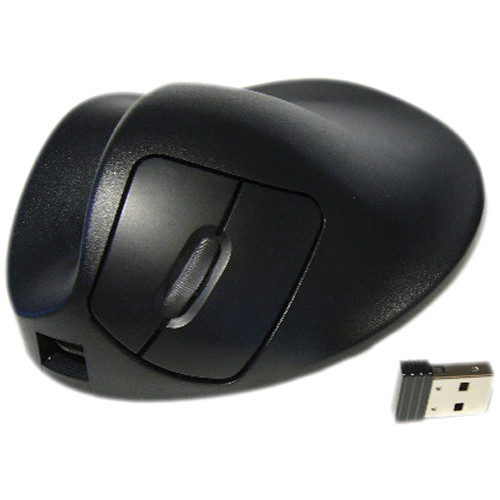 Hippus LL2UL Wireless Light Click HandShoe Mouse (Left Hand, Large, Black)