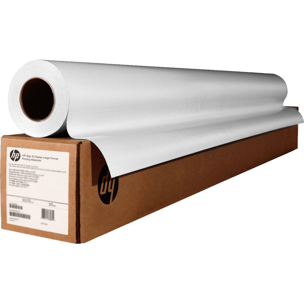 HP Foldable Durable Synthetic Banner with 3" Core (40" x 150')