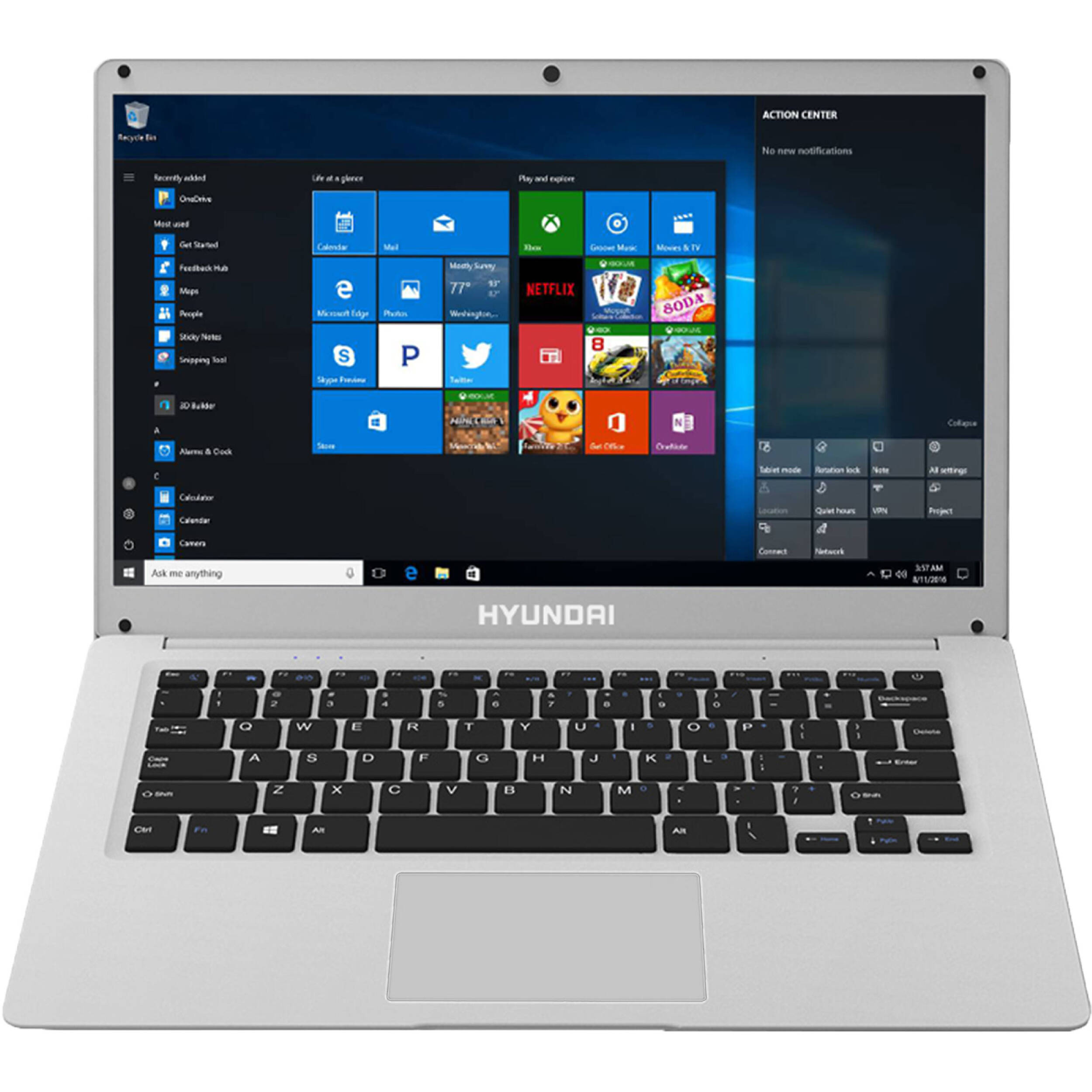 Hyundai 14.1" HyBook Laptop (Silver)