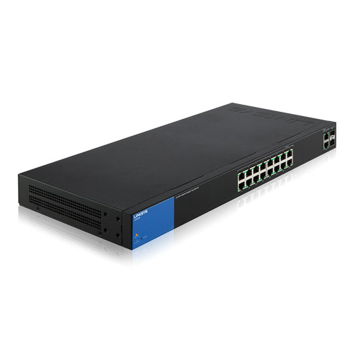 Linksys LGS318P 18-Port Smart Gigabit PoE+ Switch