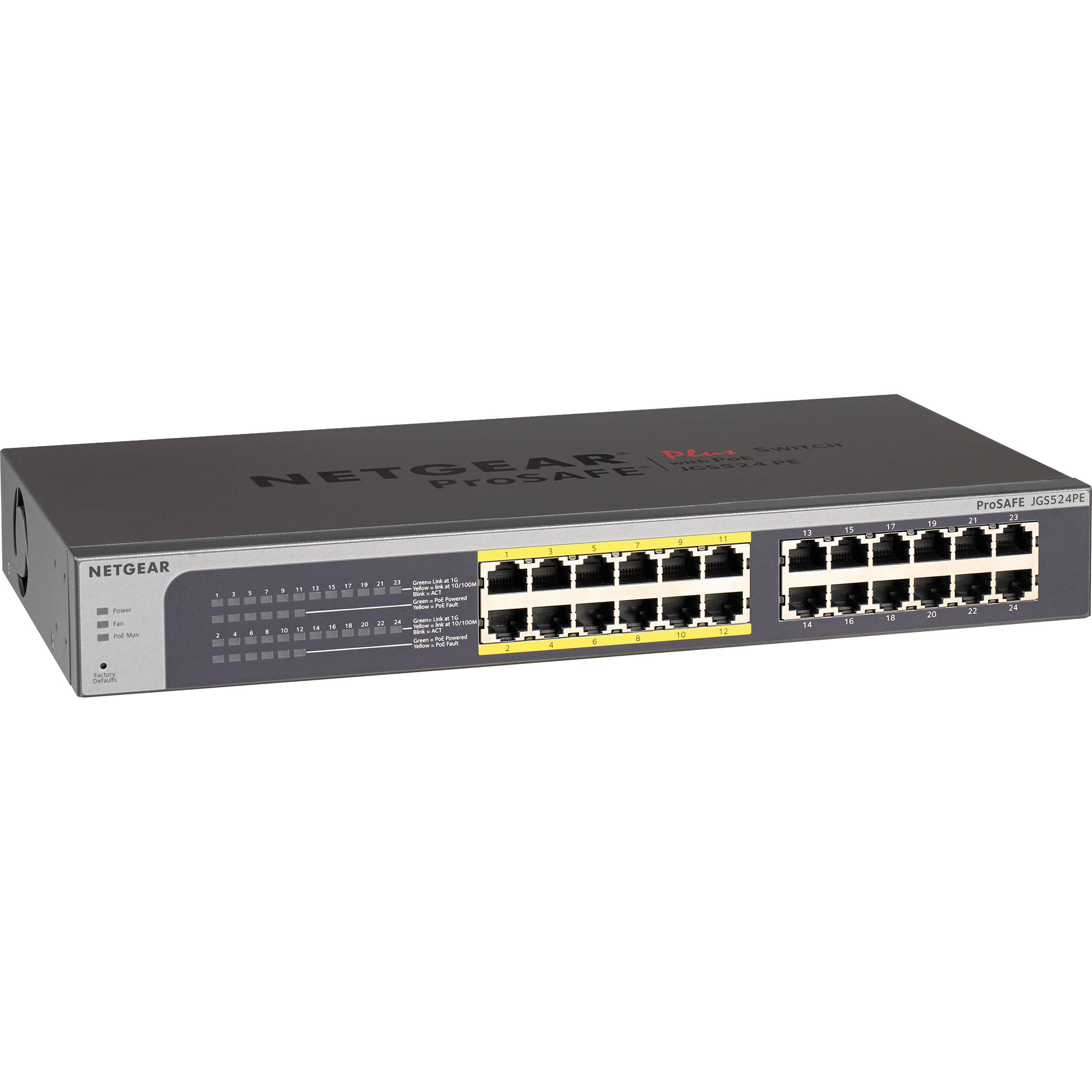 Netgear ProSafe Plus 24-Port Gigabit Ethernet Switch