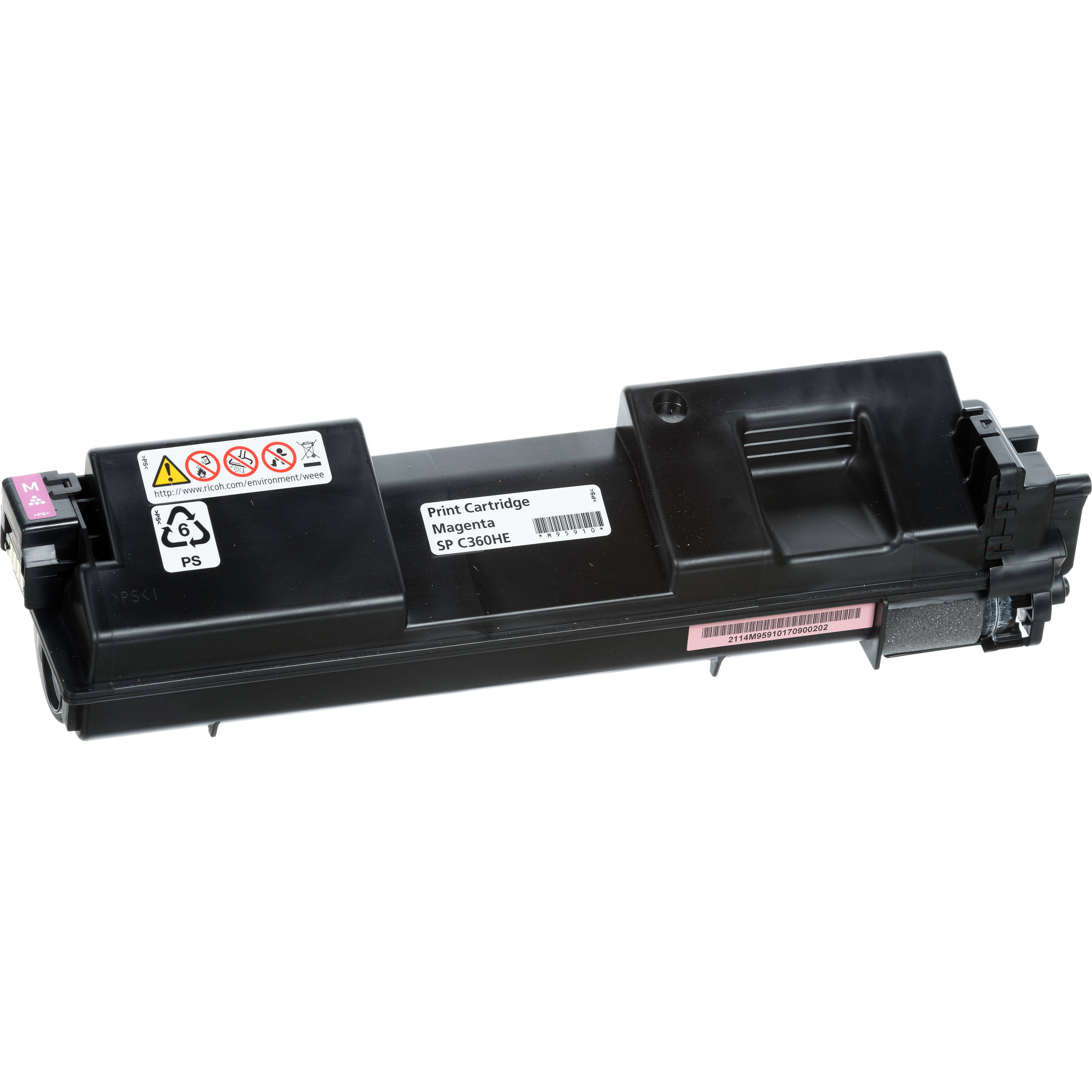 Ricoh SP C360HA Magenta High-Yield Toner Cartridge
