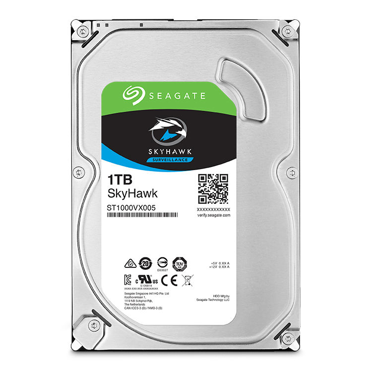 Seagate 1TB SkyHawk Surveillance SATA III 3.5" Internal Hard Drive (Retail)