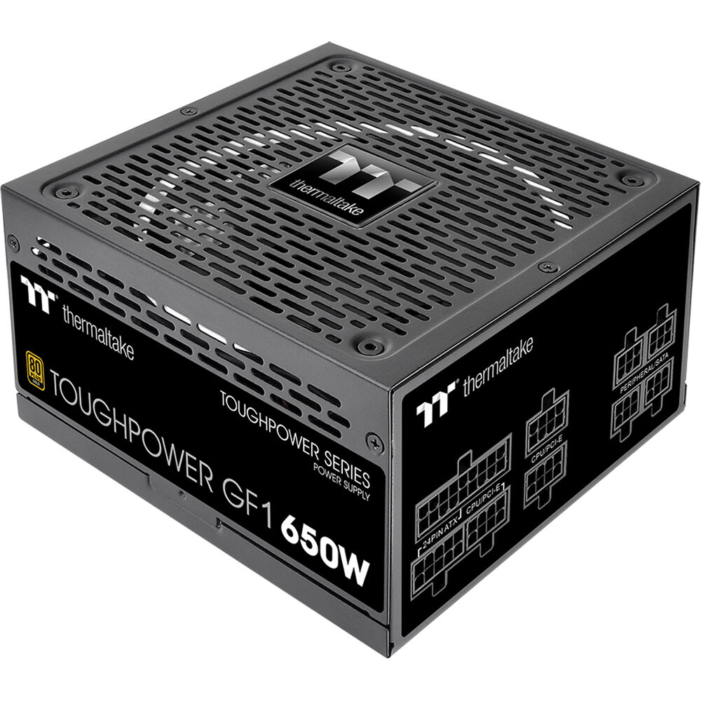 Thermaltake Toughpower GF1 650W 80 PLUS Gold Modular ATX Power Supply